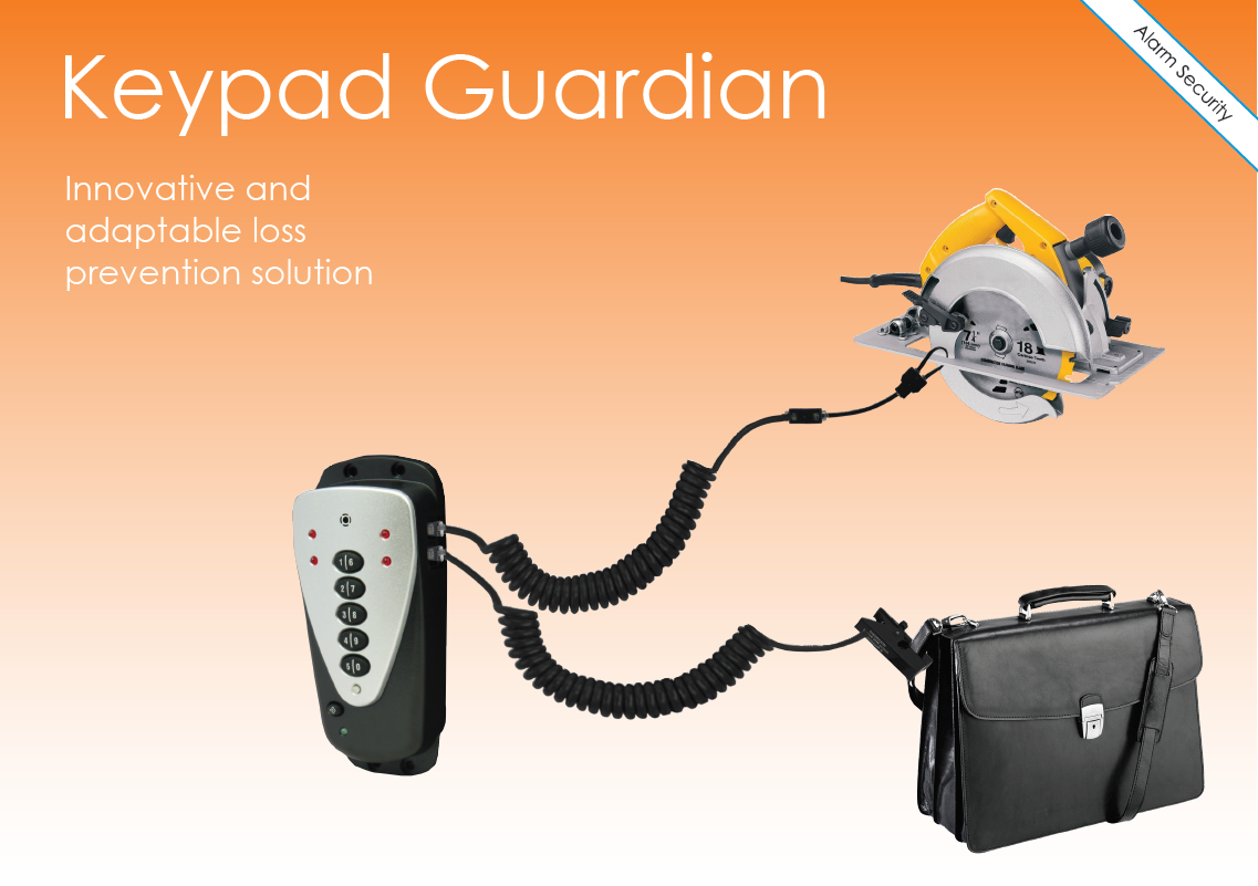 change battery guardian alarm pad